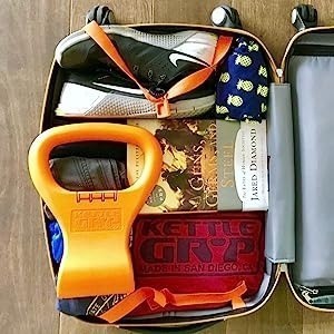 Kettle Gryp easily packs into a suitcase, backpack, or duffel bag.