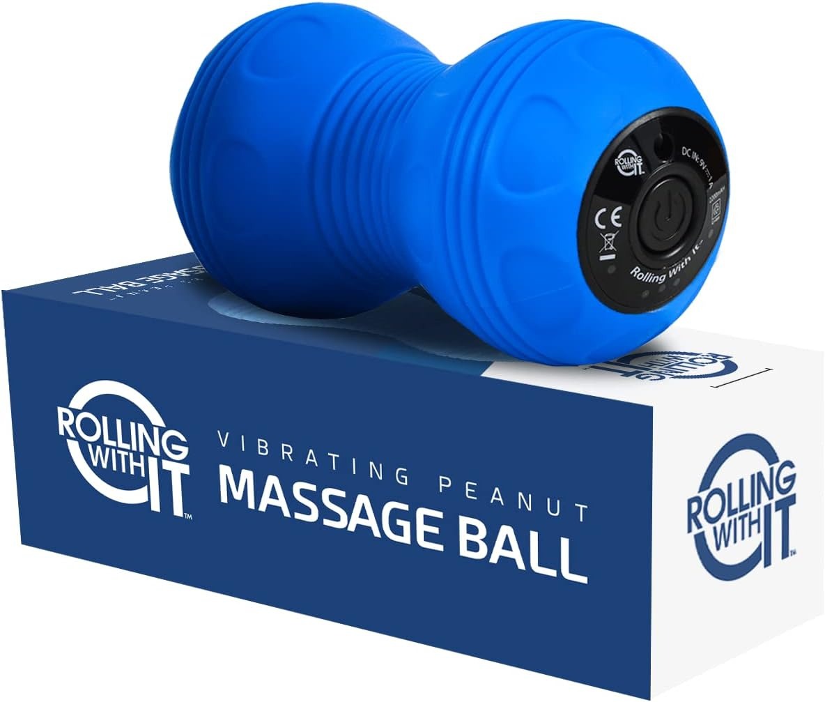 MedMassager Medvibe Max Peanut Double Ball Vibrating Massager, Cordless  Vibration Roller for Mobility, Acupoint and Deep Tissue Trigger Point  Massage