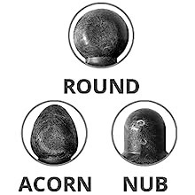 Body Back Buddy Classic Three Knob Shapes Round Acorn and Nub