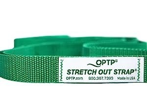  The Original Stretch Out Strap with Exercise Book, USA Made  Top Choice Stretching Strap, Yoga and Knee Therapy, Stretch Out Straps for  Physical Therapy by OPTP : Sports & Outdoors