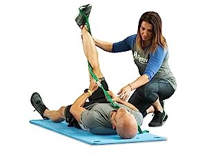 OPTP Stretch Out Strap with Instructional Exercise Booklet - Green