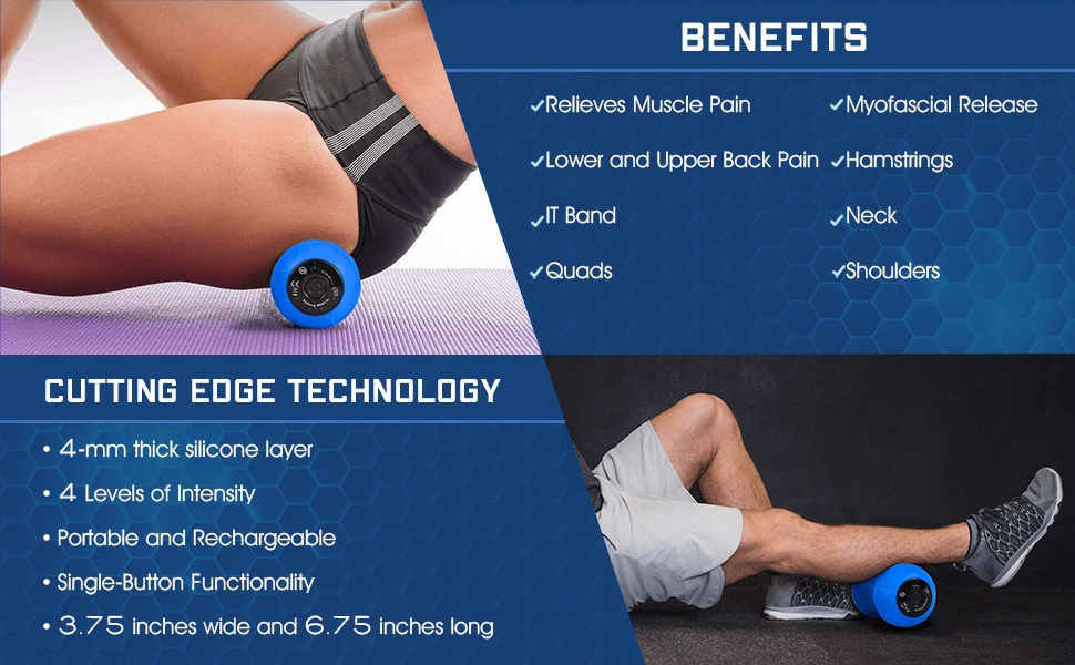 hamstring release, leg pain release, vibrating peanut massage ball, glutes